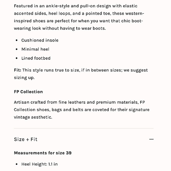 Free People Brixton Western Shoe Boots Ankle Boots Vintage Washed Black - Picture 6 of 16